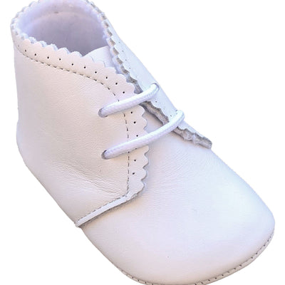 Leather pre-walker booties