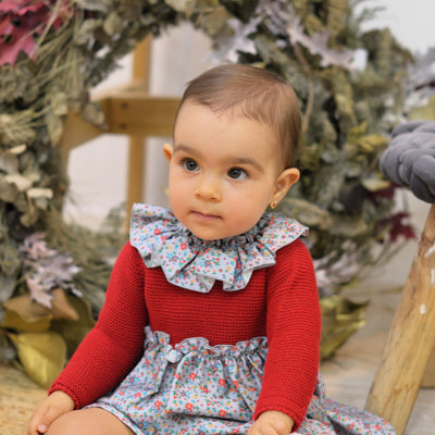 Knit Liberty Dress Red