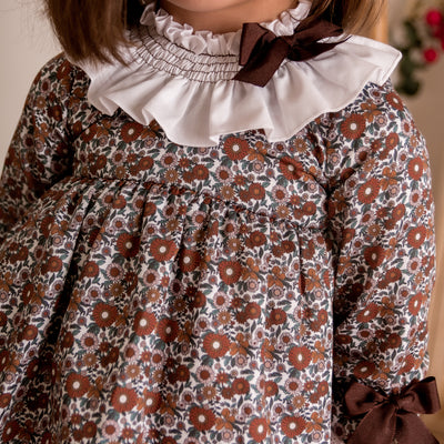 Chocolate Liberty Dress