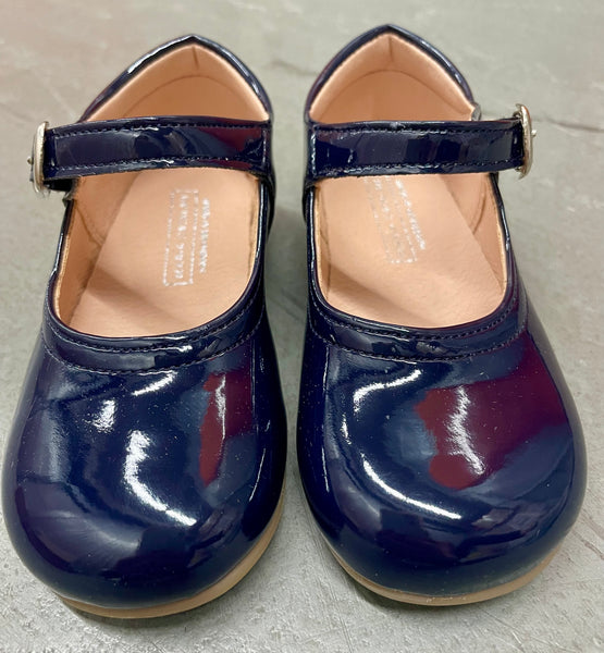 MAYORAL BABY PATENT LEATHER MARY JANES - NAVY