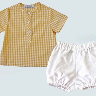 Boys Bloomer Set Denim
