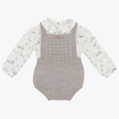 Baby boy dungarees set