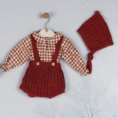 Baby boy dungarees set