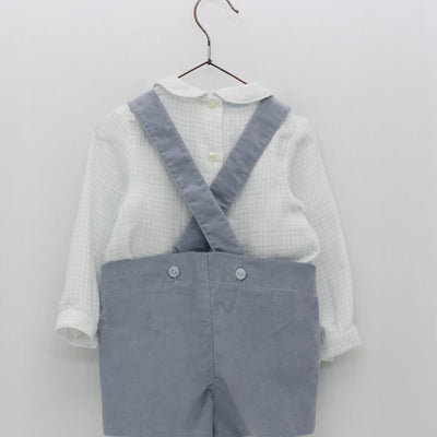 Baby boy dungarees set