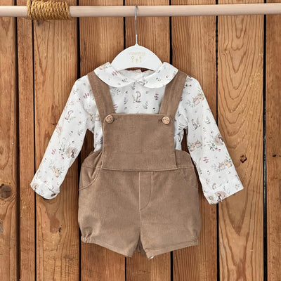 Dungarees Set Animals