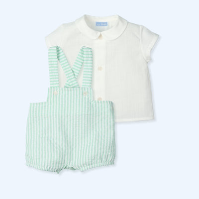 Dungarees Set Rainbow