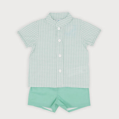 Boys Shorts Set Vichy