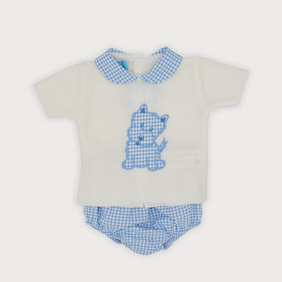 Knit and Bloomer Set Perrito