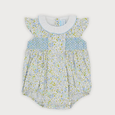 Smocked Romper Covadonga