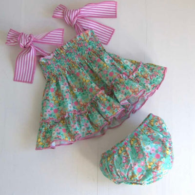 Bloomer Set Liberty Mariposas