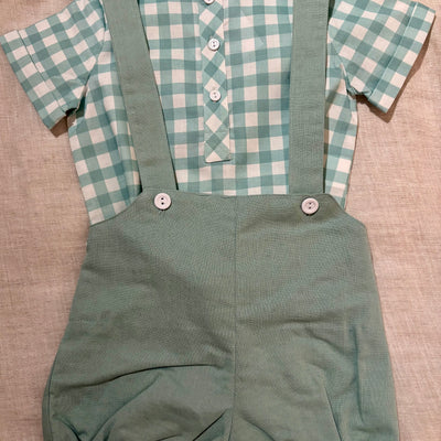 Dungarees Boy Set Ibiza