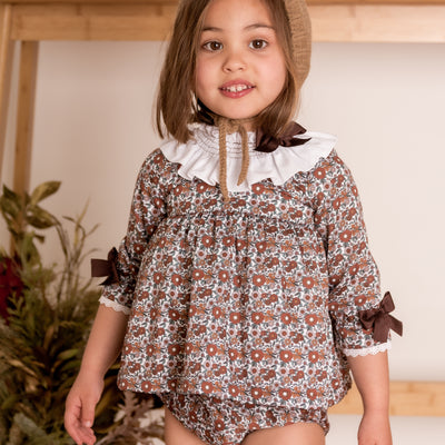 Chocolate Liberty Dress
