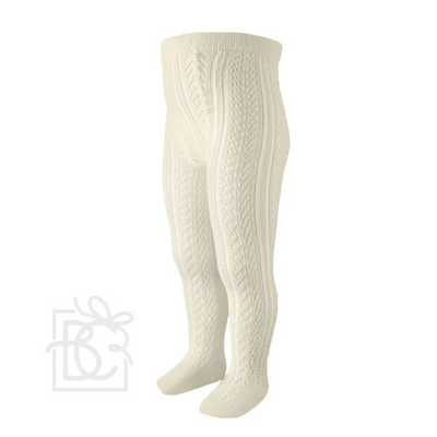 Natural Openwork Tights