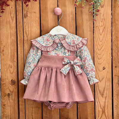 Pinafore Dress Set Alana